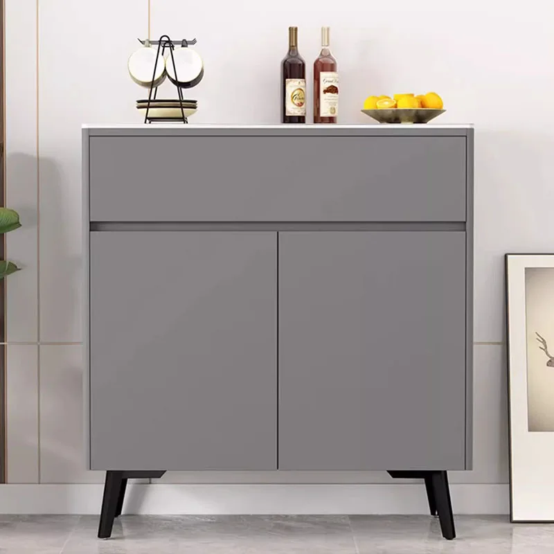 Hidden Storage Cabinets For The Living Room Slate Light Luxury Drawers Living Room Cabinets Grey Trendy Vitrina Home Furniture