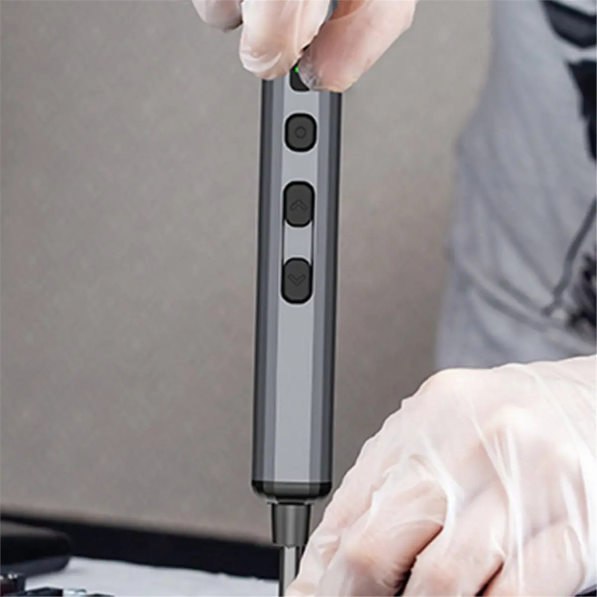 new trend! Rechargeable Electric Screwdriver Set with LED Light - 30 Accurate Bits for Mobile, PC Repair, DIY Hand Tools Kit