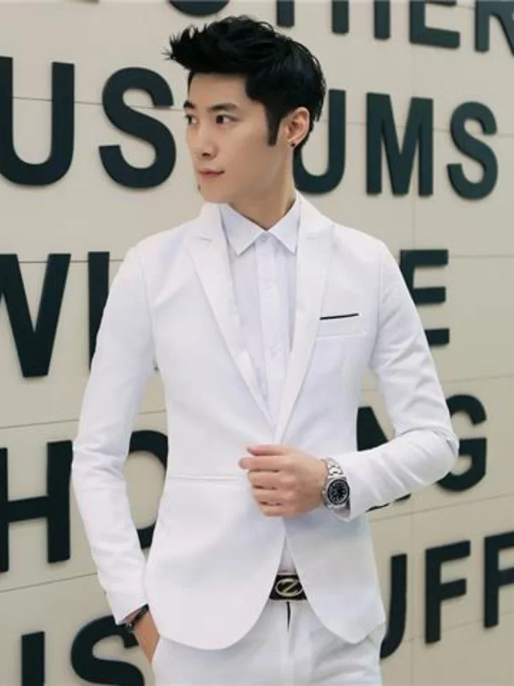 Mens Suits Clothing Suit Men Fashion for Wedding Four Seasons Bomber Jacket Casual Windbreaker New Outwear Military Embroidery