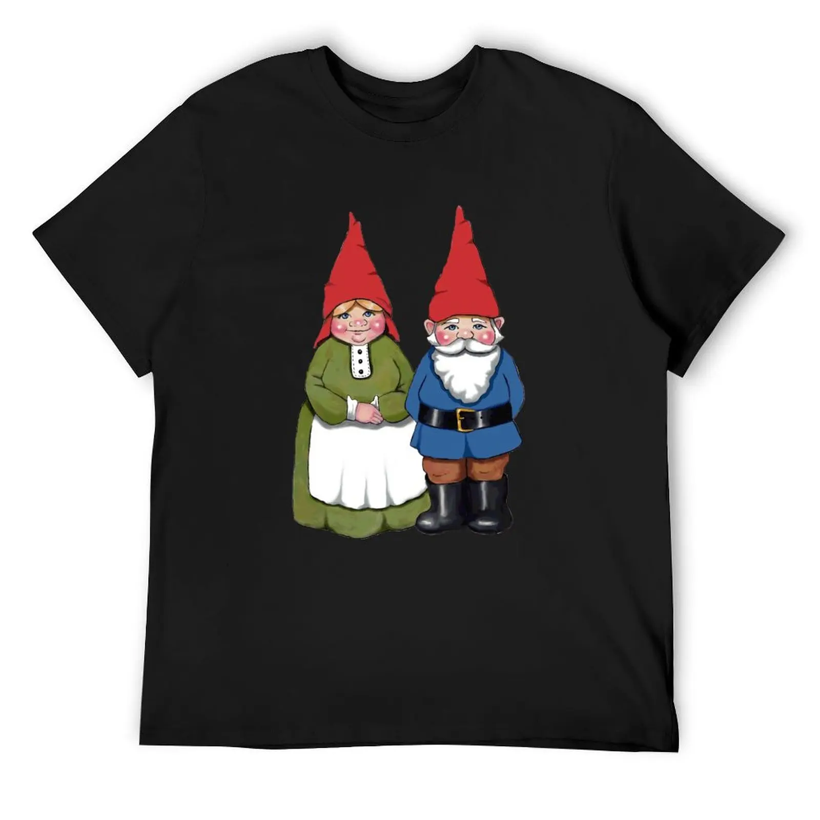 

Gnome Couple, Man and Wife, Hand Drawn Gnomes T-Shirt sports fans heavyweights t shirts for men pack