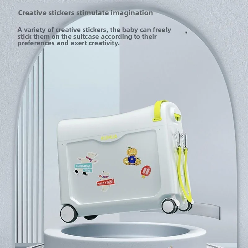 Koper Tidur Anak Koper Naik Perjalanan untuk Anak-anak Koper Bagasi Anak Peningkatan Multifungsi Koper Kreatif Anak