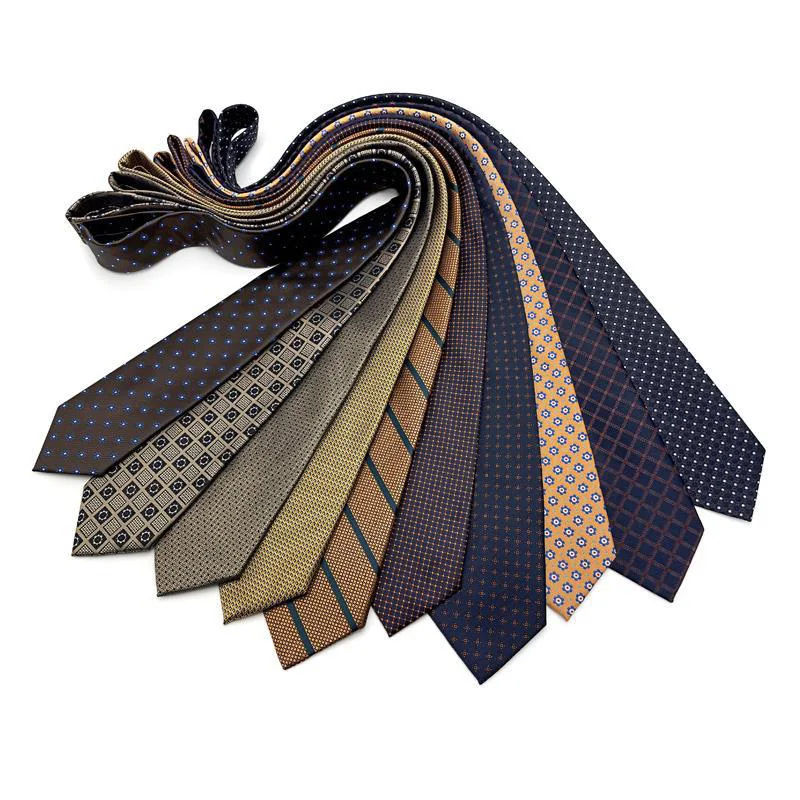 

Роскошный мужской галстук 8 см с узором в горошек и клетку, жаккардовый галстук для жениха, свидетеля, для официальных мероприятий, деловых встреч и вечеринок.