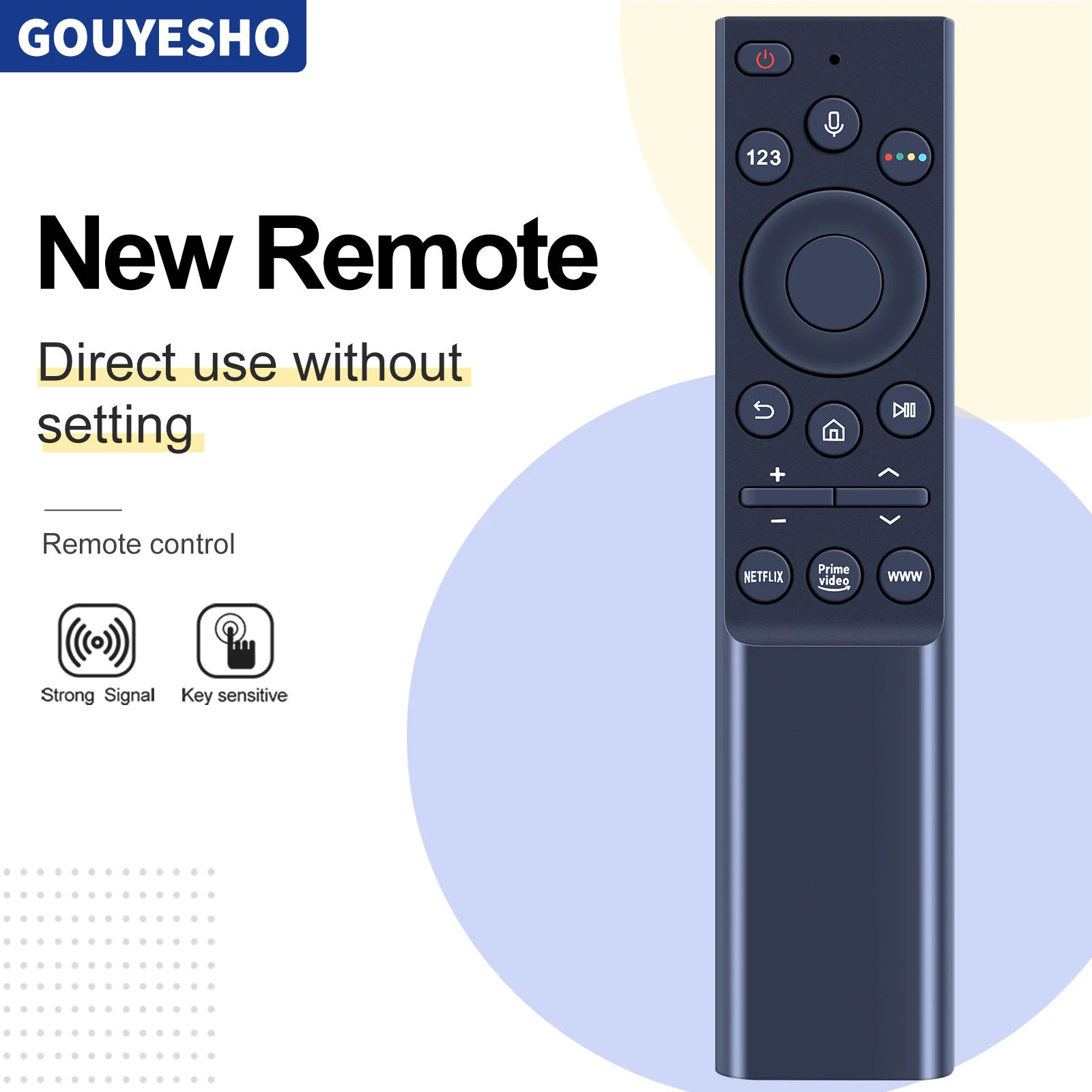 New BN59-01363L BN59-01363C Voice Remote Control For Samsung Smart TV UA75AU8000 QN43LS03AAFXZA QN65Q70AAFXZA