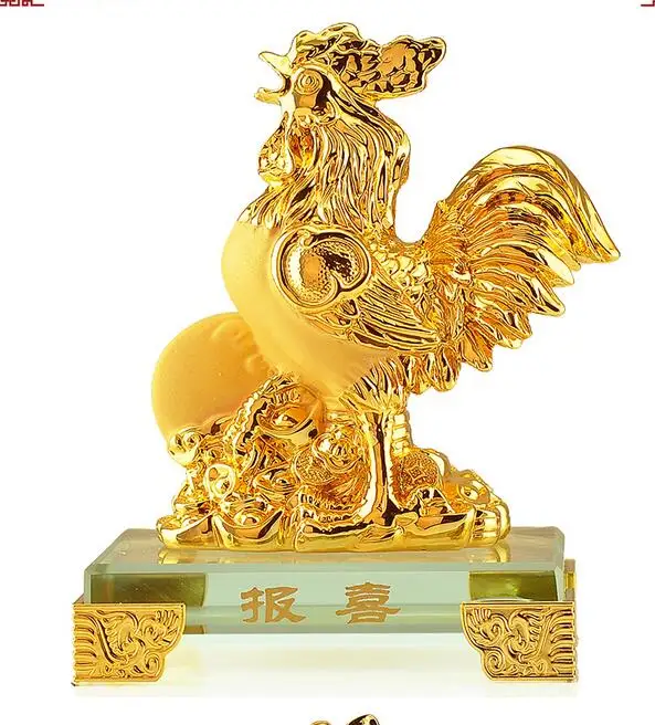 Size 16*9*17CM Zodiac animals Horse sheep monkey chicken dog pig handicraft decoration tatues sculpture Home Wedding