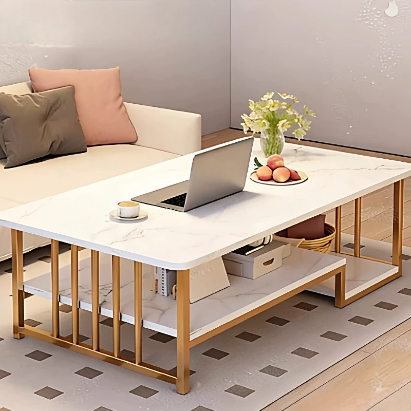 Simple Designer Coffee Table Modern Minimalist Aesthetic Decoration Coffee Table Luxury Nordic Mesa Auxiliar Home Furniture