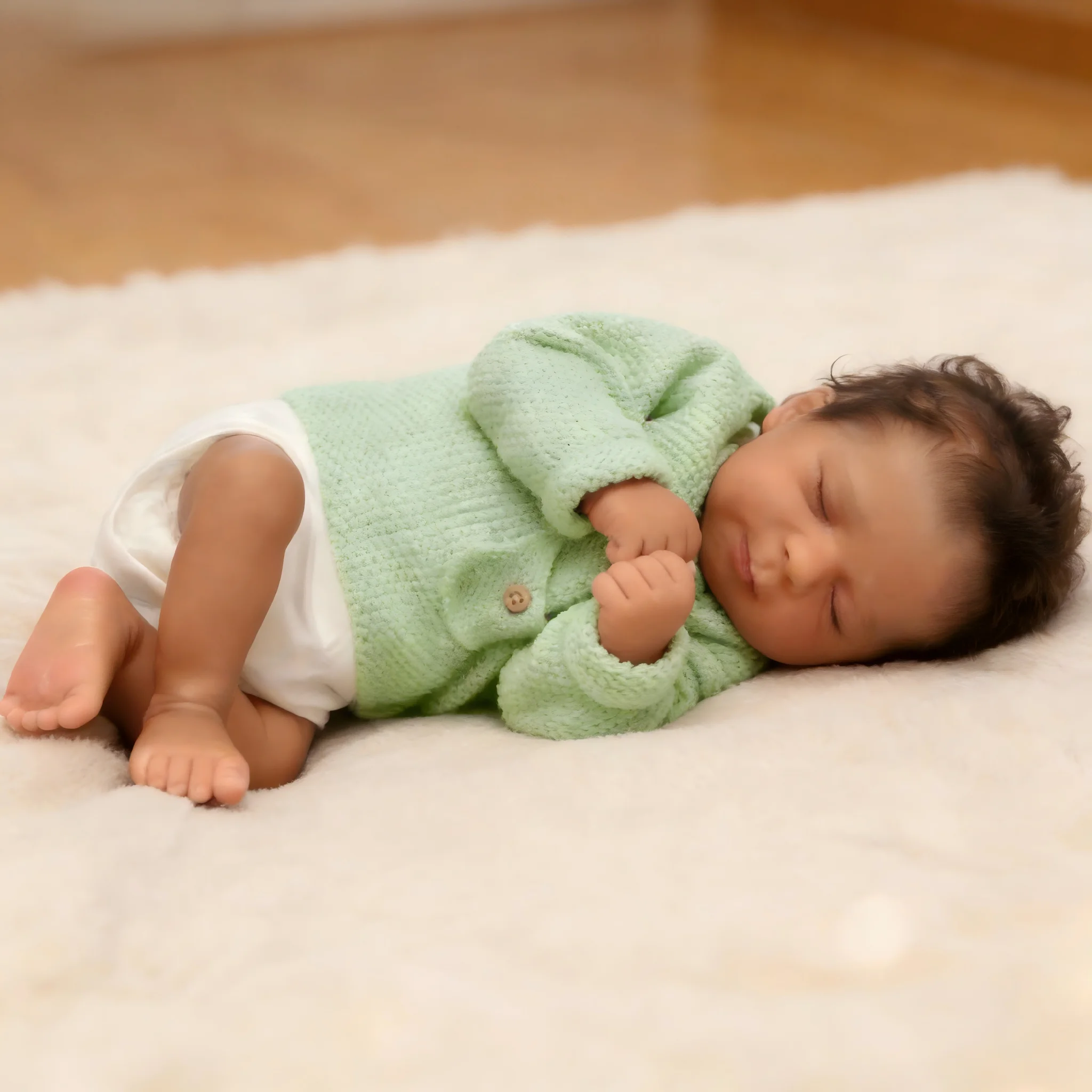 Bambole Reborn - Bambola Realistica da 18 Pollici con Corpo Morbido, Bambina Sveglia con Capelli Biondi Ricci, Reborn in Silicone Realistico