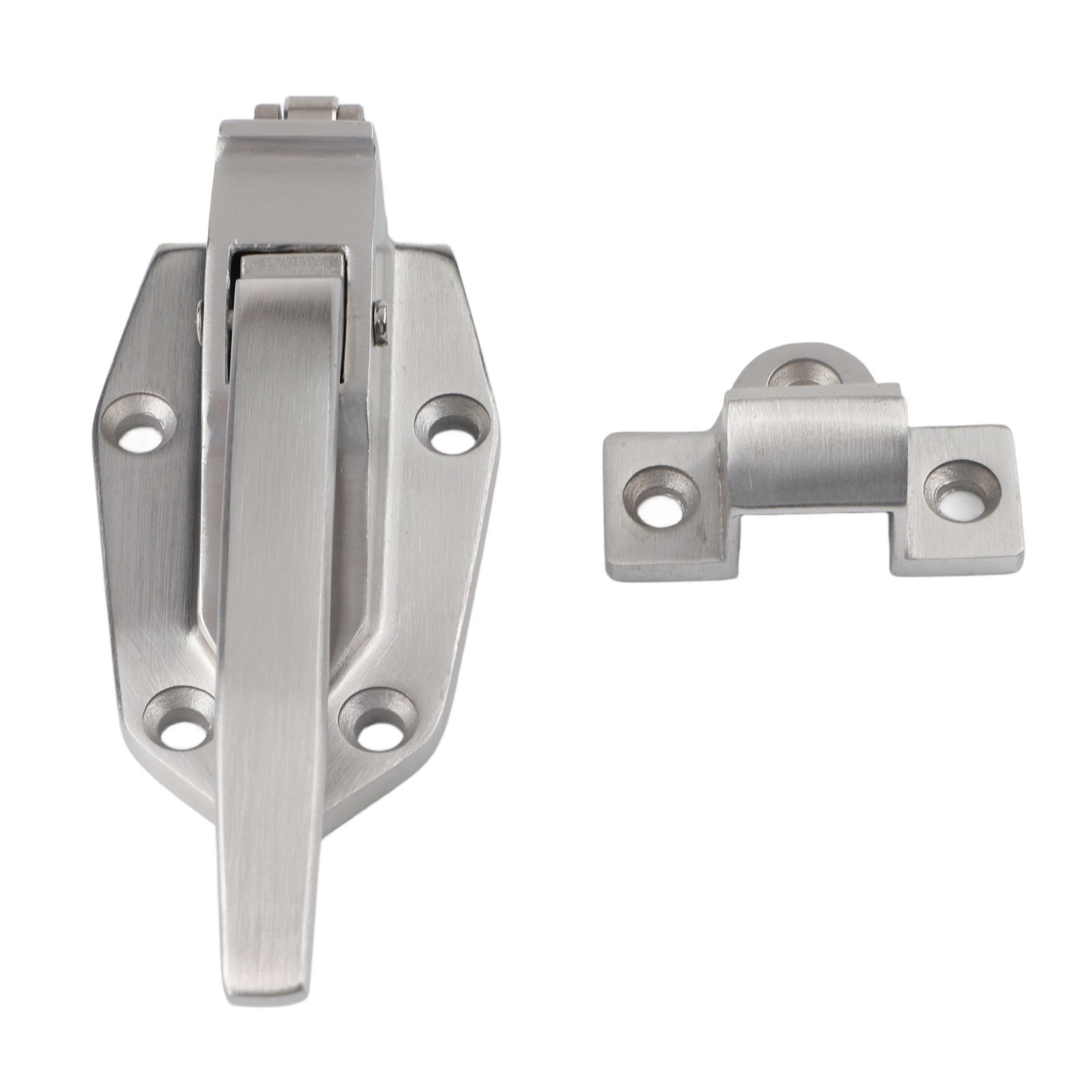 Easy Install Latch Fridge Door Handle 304 Stainless Steel Exceptional Resistance To Deformation Flush-mounted Design