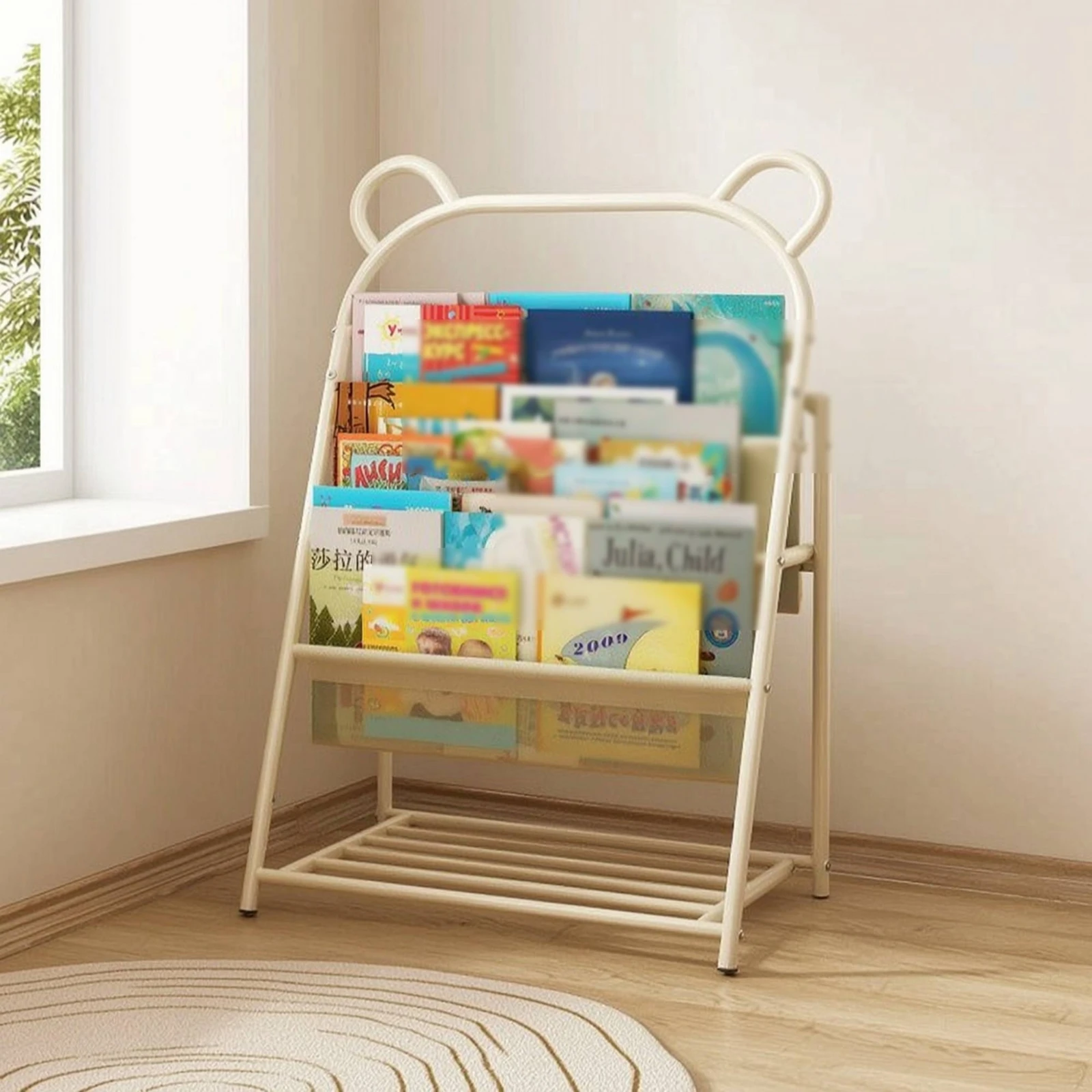 Floor-Standing Kids Book Shelf - огляд і ціна Bookshelf 5 Tier