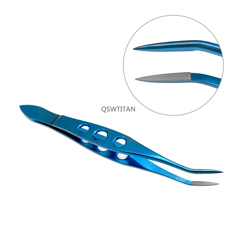 Ciliary คีมคีบตาเครื่องมือผ่าตัดตาไทเทเนียม