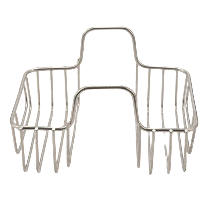 

Kitchen Gadget Double Sink Inner Hanger Dishwasher Sponge Steel Ball Stainless Steel Storage Rack Fruit Rack