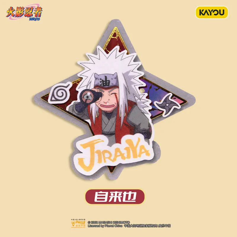 In Stock Card Game Naruto Shōnen Peer Series Non-woven Badge Official Genuine Animation Peripheral Badge Collection Gift