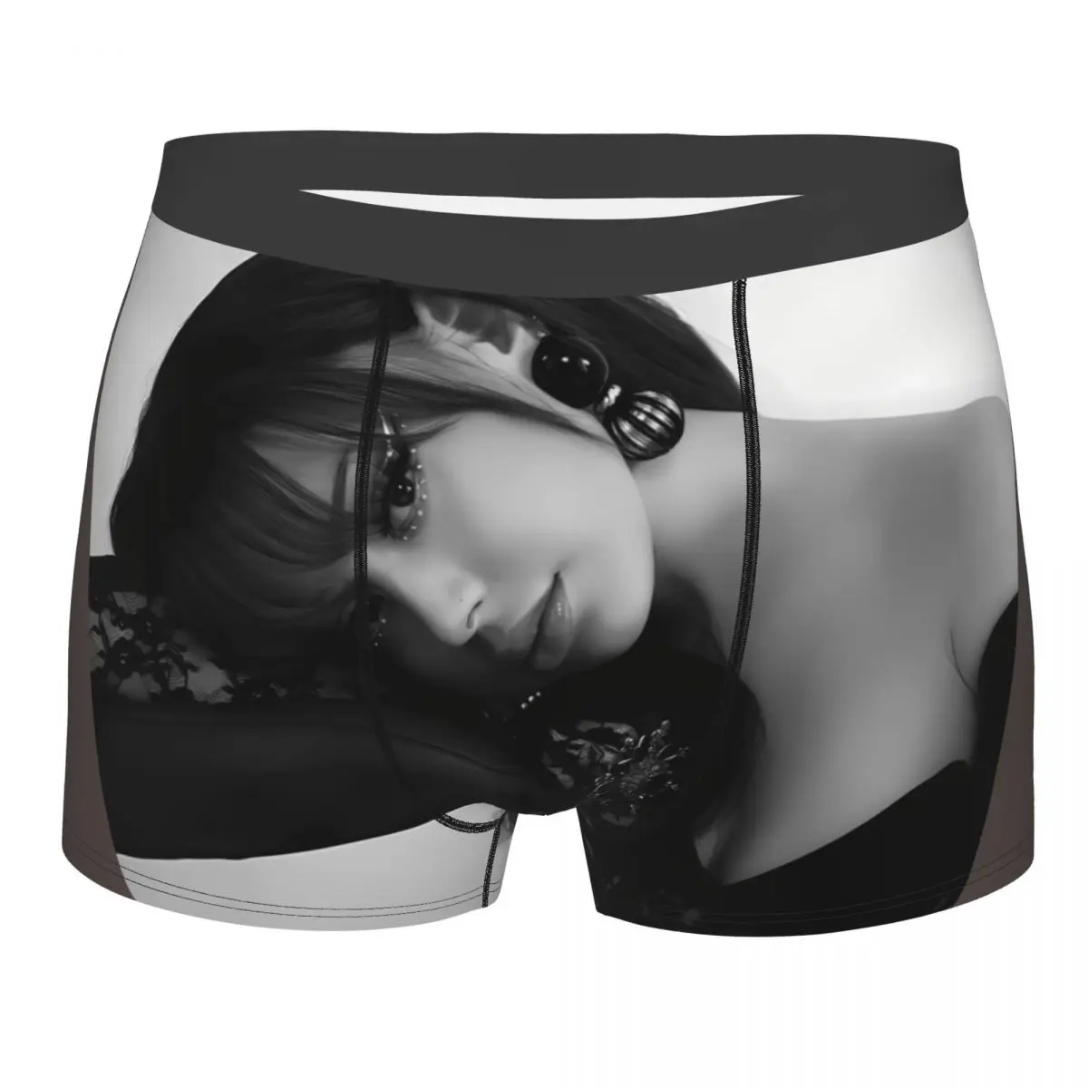 Custom Germany Ayliva Singer And Musician Underwear Men Breathbale Boxer Briefs