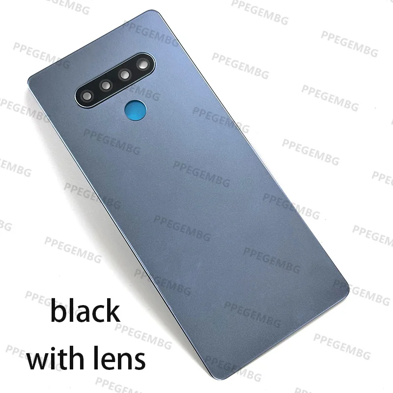 Glass For LG Stylo 6 K71 Q730 LMQ730 Housing Phone Battery Cover Shell Back Case Rear Door Lid Panel Camera Lens Glass Sticker