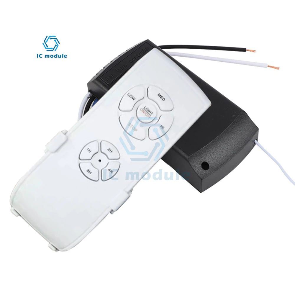 110V 220V Ceiling fan light Wireless Remote Control Receiver universal three-speed regulation remote control receiver switch