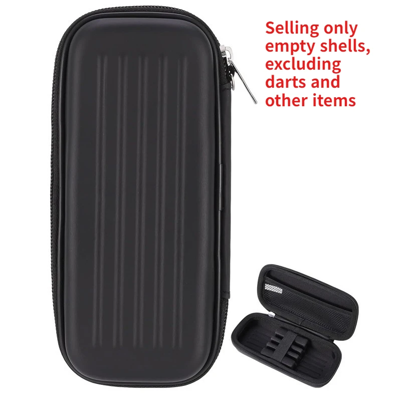 1Pcs EVA Hard Shell Dart Storage Box with Zipper 3-Grid Protection Bag for Darts Maintenance Accessories Travel Case