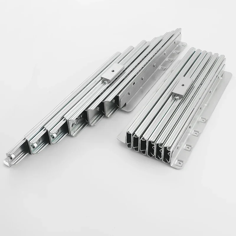 

small unit deformation folding telescopic combination extension extended sliding rail guide rail hardware accessories