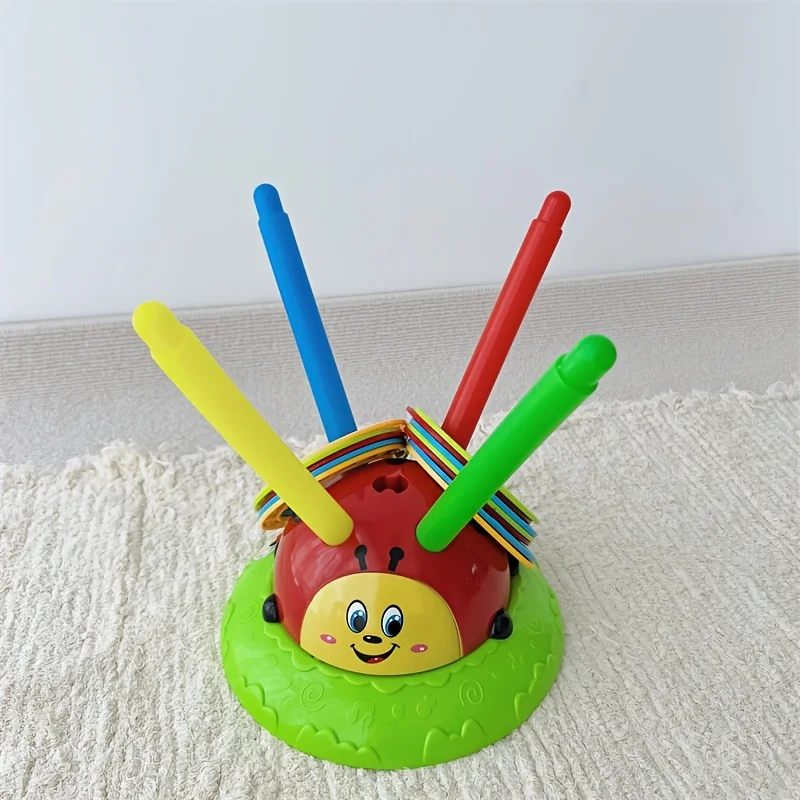 

Children's ladybug sports machine sensor training parent-child interactive kindergarten outdoor indoor rope jumping ring toys,