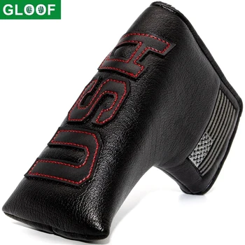 GLOOF Golf Black Putter Headcover Covers Cover Putters Magnetische USA Flag Blade Putter Headcovers mit Magnet