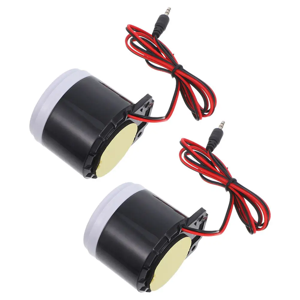 

2Pcs Mini Alarm Siren Wired High-Sensitivity Detection Loud Voice Buzzer for Home Security Office Alarm System Anti Theft