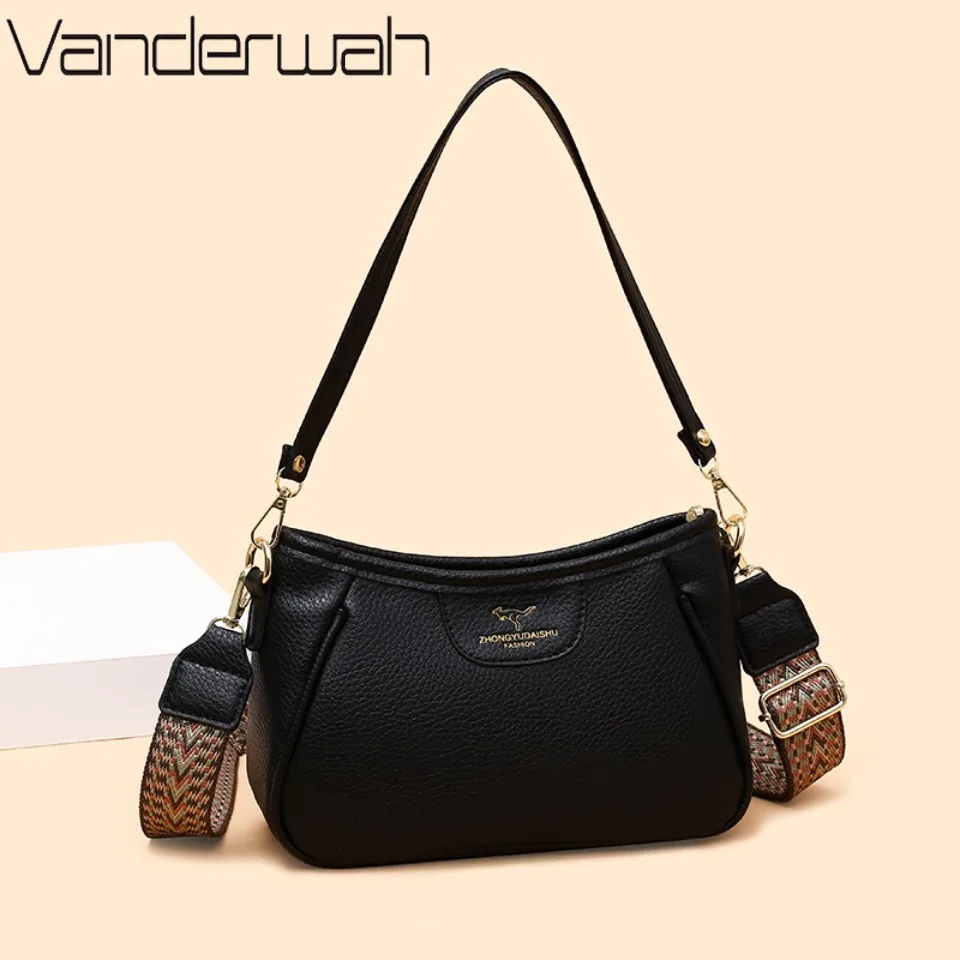 

Роскошные повседневные сумки через плечо для женщин, дизайнерские сумки из мягкой кожи, сумки-кроссбоди, сумки для ежедневных поездок на работу, высококачественные сумки Sac A Main