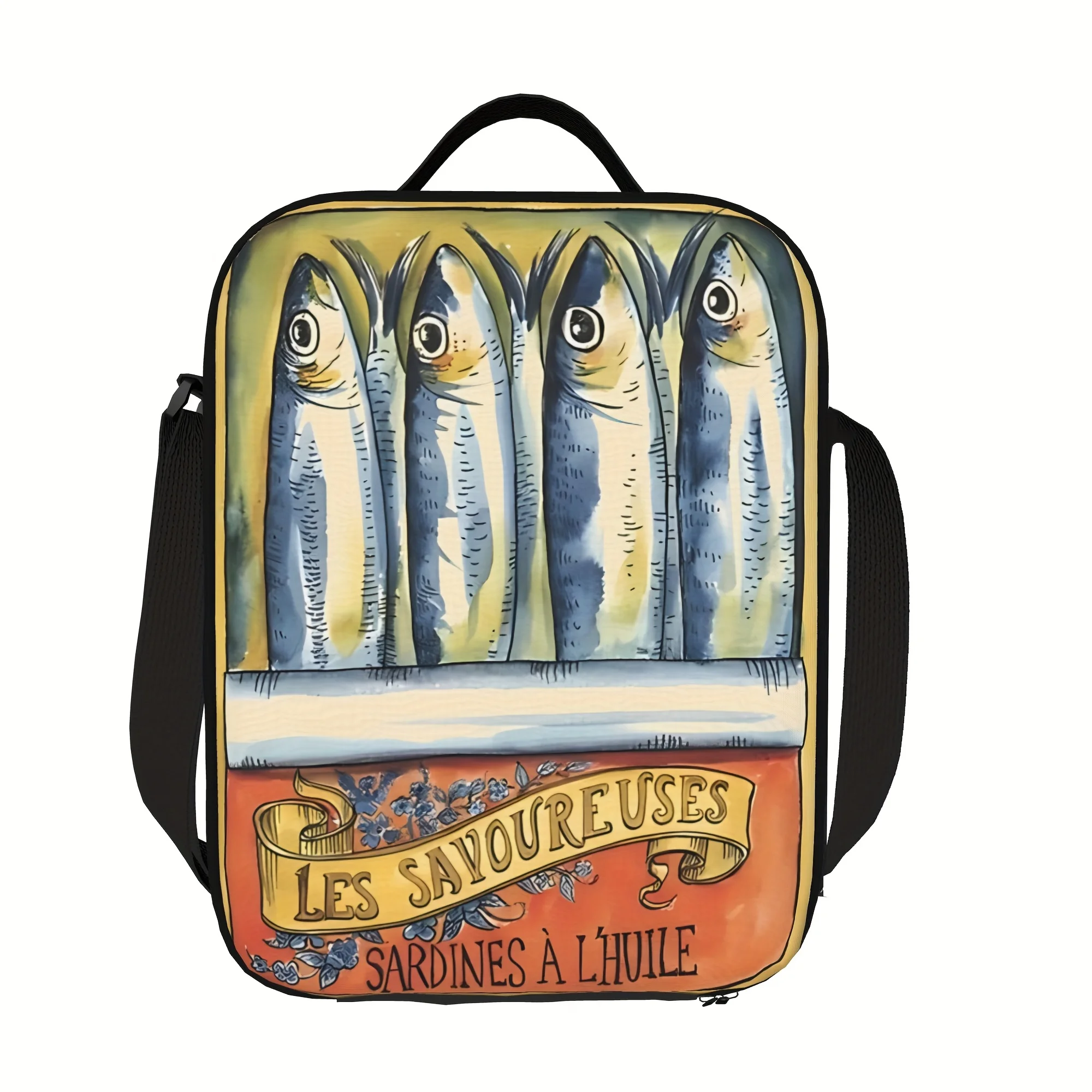 Sardines Can Be Packaged in Non-Food Contact Print Bags for Work Purposes