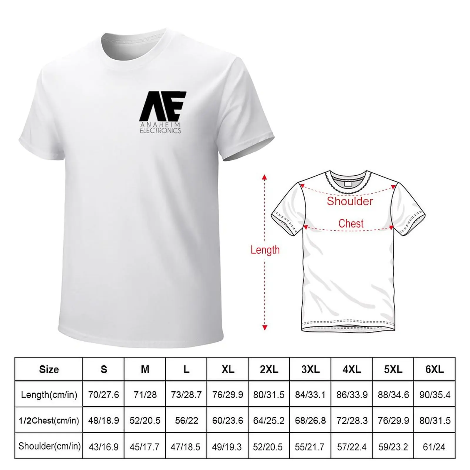 Anaheim Electronics T-Shirt quick drying shirt graphic t shirts sublime t shirt big and tall t shirts for men