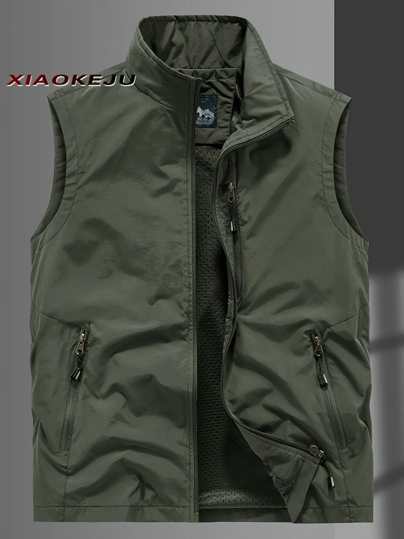 

Multi-pocket Vest Tactical Military Fishing Vests for Men Summer Man Clothing Hunting Men's Work Sleeveless Jacket Mens Jackets