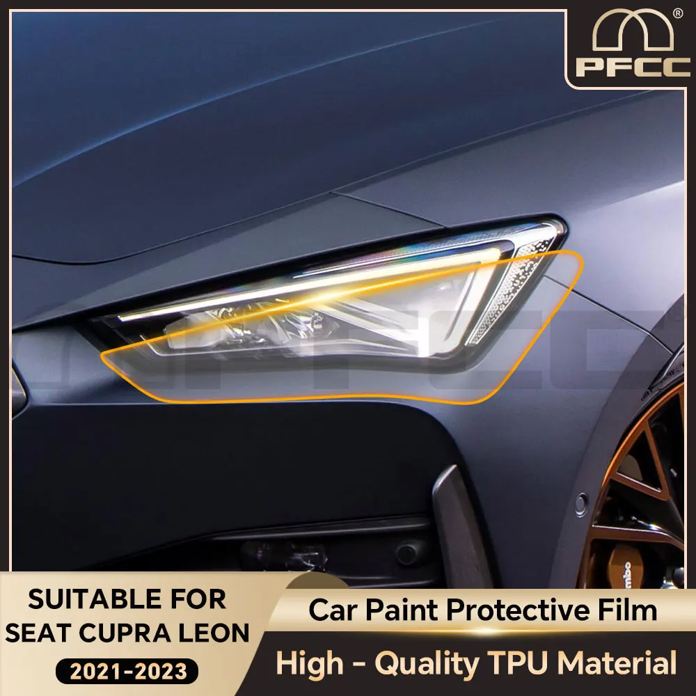 

For Seat Cupra Formentor 2024 2025 Headlight Rearview B Pillars Paint Protection Film Anti-scratch Protective Transparent PPF