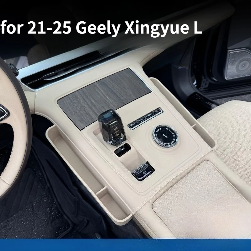 

Suitable for 21-25 Geely Xingyue L All-inclusive Central Gear Pad Wireless Charging Storage Box Silicone Protective Pad Cover