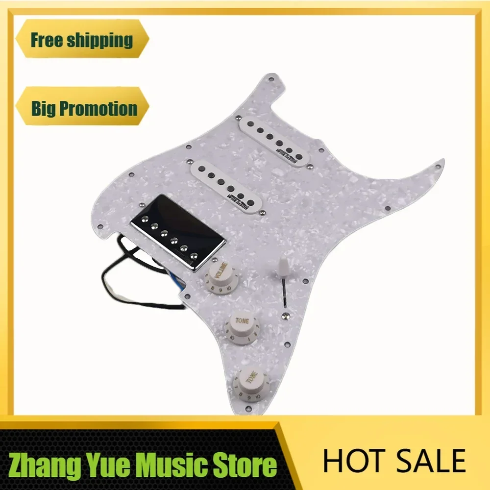 Wilkinson SSH 7-Way Pickguard Type Fully Loaded Guitar Simply Dual - Contemporary New Sound Tone view 3
