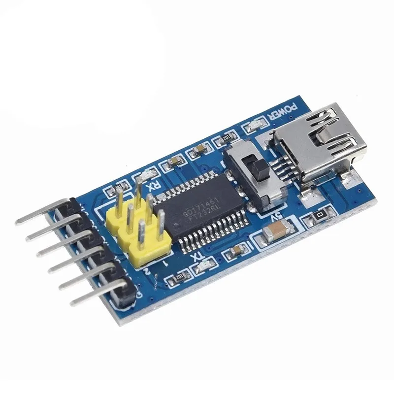XZG FT232RL FT232 FTDI USB 3.3V 5.5V to TTL Serial Adapter Module for Arduino FT232 Pro Mini /Type-C USB TO TTL 232 1-10PCS