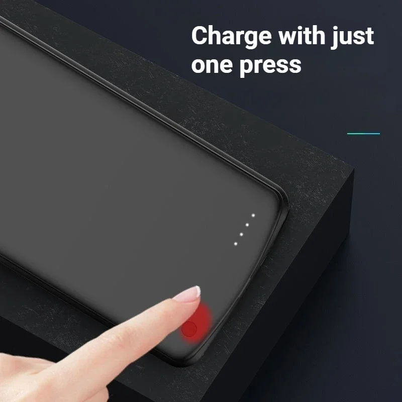 10000mAh Powerbank Cover For OnePlus 11 5G External Battery Cases Portable Charger Power Bank Cover For Oneplus11 Charging Case