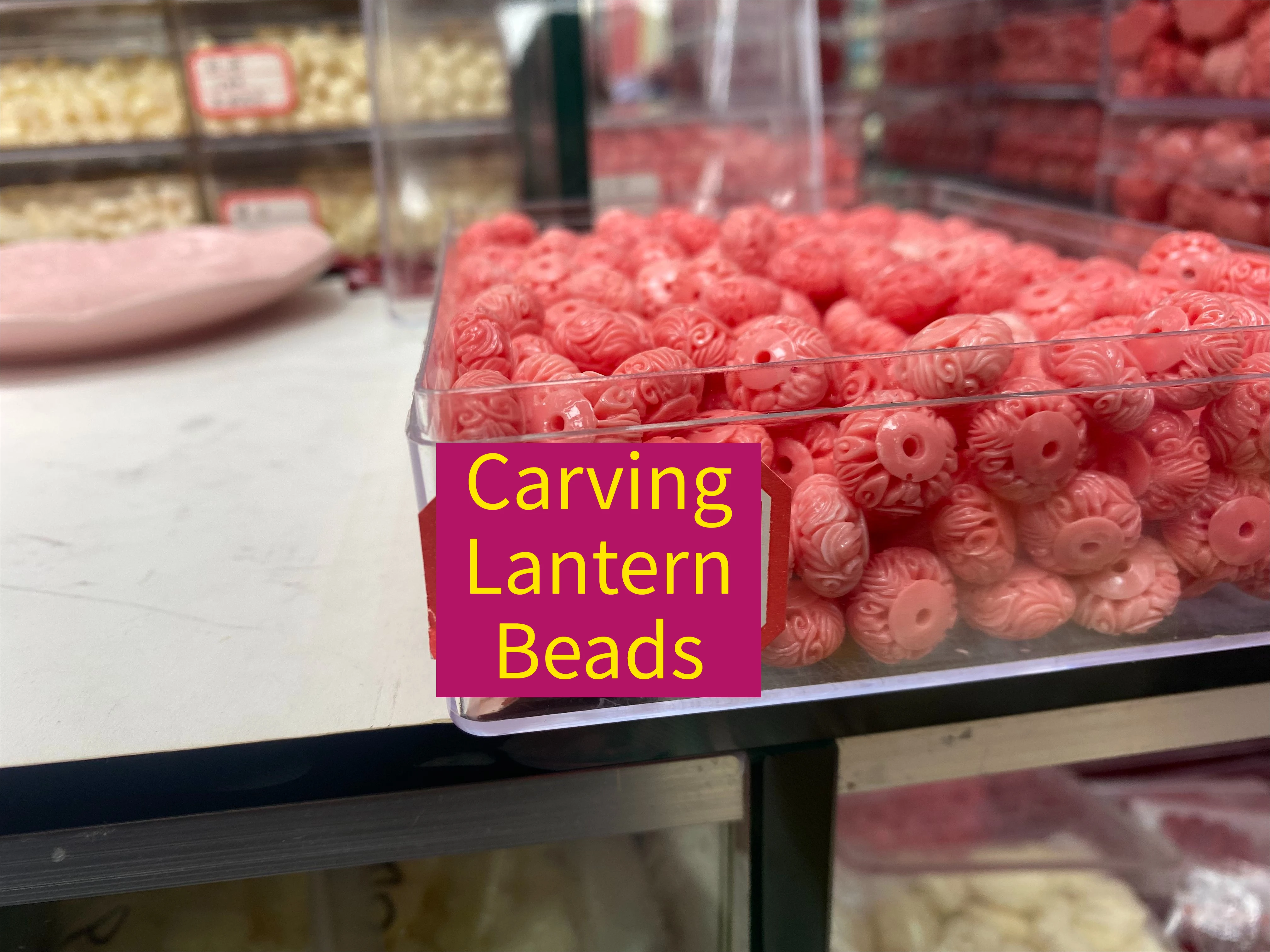

20Pcs Shell Powder Through Hole Beads Carving Lantern Beads 9x13mm For Jewelry Making DIY Earrings Necklace Accessory