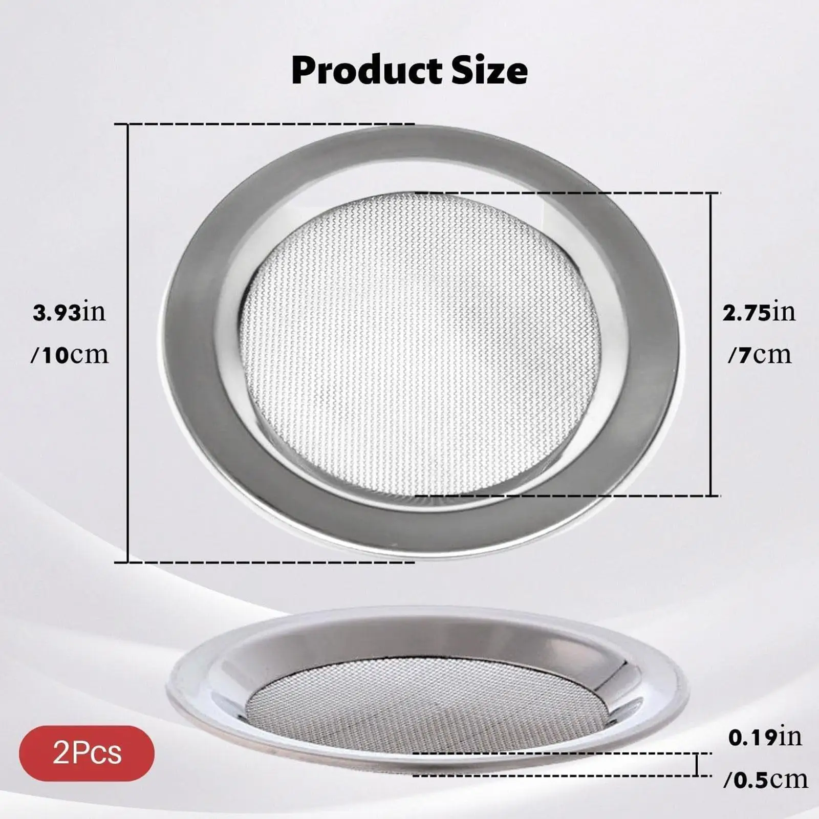 Metal Incense Burner Filter Screen 4 Inch Diameter Aroma Sieve Plate Accessories for Living Room Incense Holder