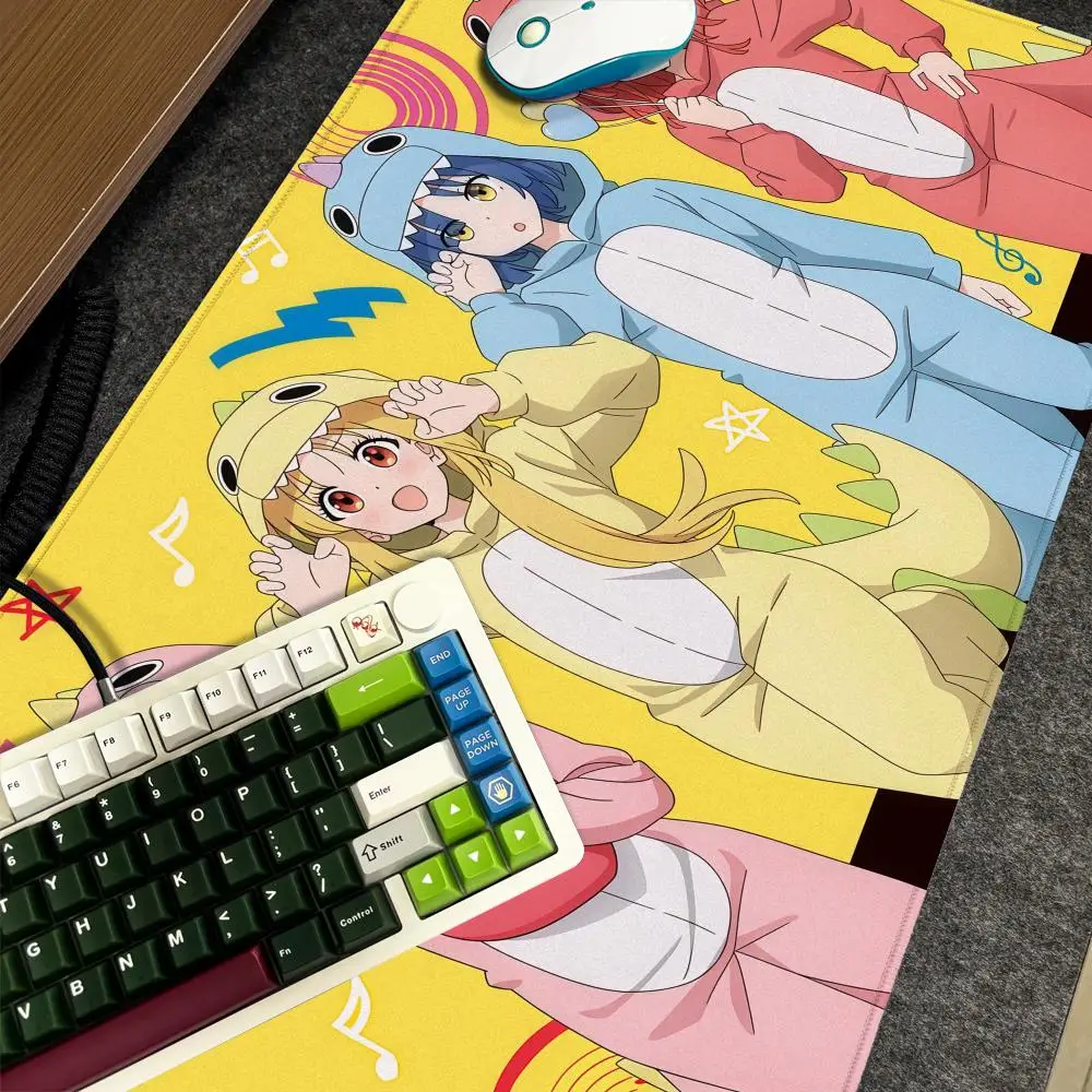 B-Bocchi The Rock Mauspad Xxl Computer Große rutschfeste Gamer-Tastatur 90x40cm Art Design HD Schreibtischunterlage