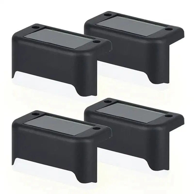 

Солнечные светильники для террасы ABVT, 4 шт., светодиодные, водонепроницаемые, яркие светильники для забора, светильники для террасы, светильники для лестниц с солнечными батареями