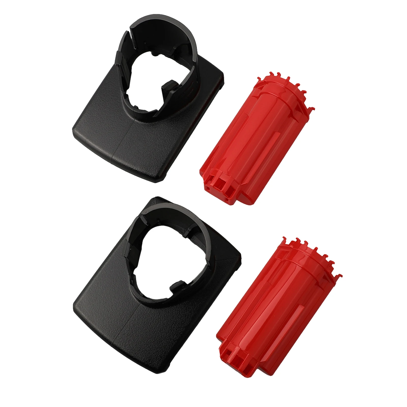 Shell Middle Shell Power Tool Parts Household Cleaning Tools Color: Black+Red Material: Plastic Quantity: 4pcs/set