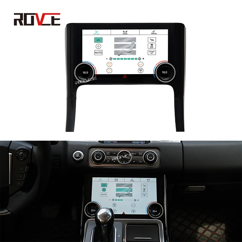 

ROVCE AC Panel For Land Rover Range Rover Sport L320 2010-2013 LCD Touch Screen Car Air Condition Control Climate Board