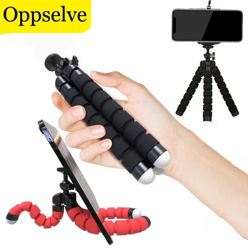 Tripod Bracket Mobile Phone Holder Cellphone Camera Selfie Stick Monopod Camera Mount Support Remote Control For iPhone 13 12 11