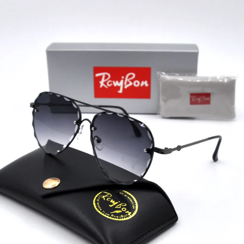 

New polarized sunglasses for men and women large frame metal Toad glasses Driving casual travel sunglasses