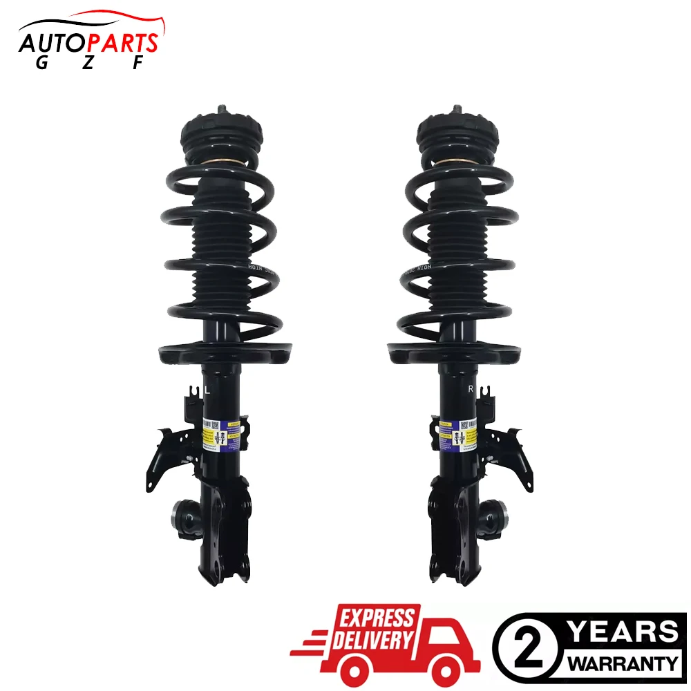 Pair Front Shock Absorber Strut Assys For Cadillac New SRX 2010-2016 w/Electric