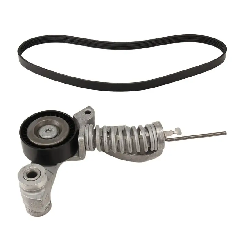 

New Auxiliary Belt Kit For Volvo S60 S90 XC60 XC90 V40 V90- Includes Generator Belt Tensioner(31480362 31430187)