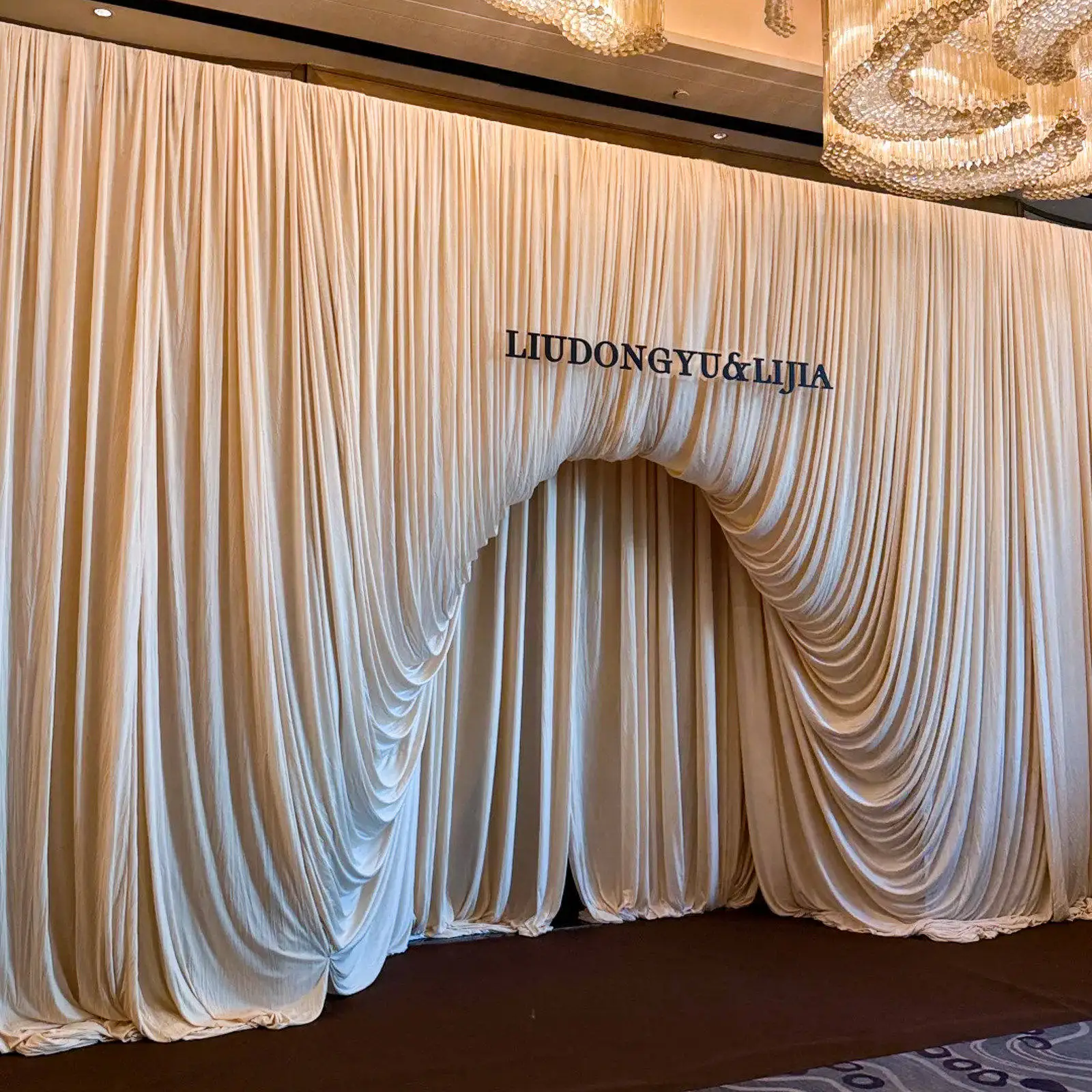 soft-luxury-lycra-champagne-beige-wedding-backdrop-curtain-stage-background-photo-booth-drape-event-party-church-decoration