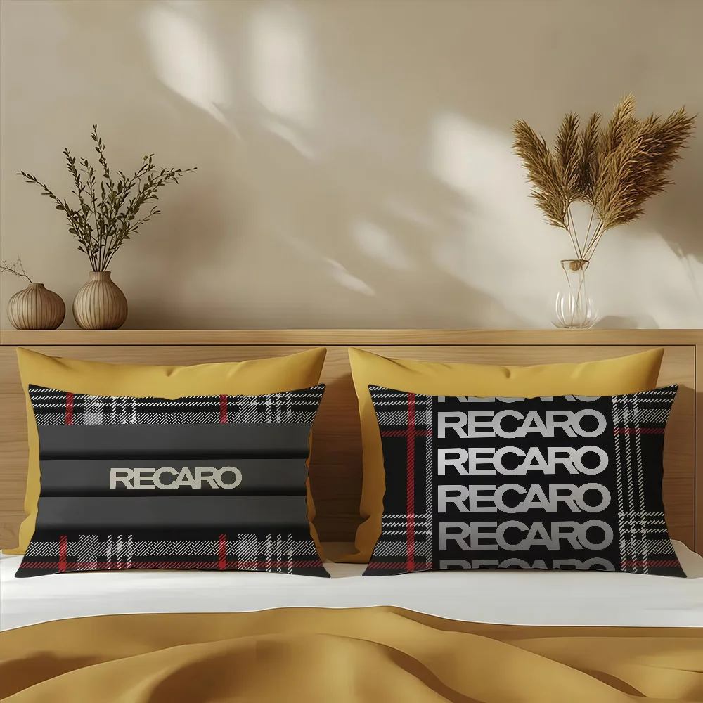Seat Upholstery Pattern R-Recaros cushion cover Sofa living Room Office Rectangle Pillow Home Coffee Shop Bedding Hit product