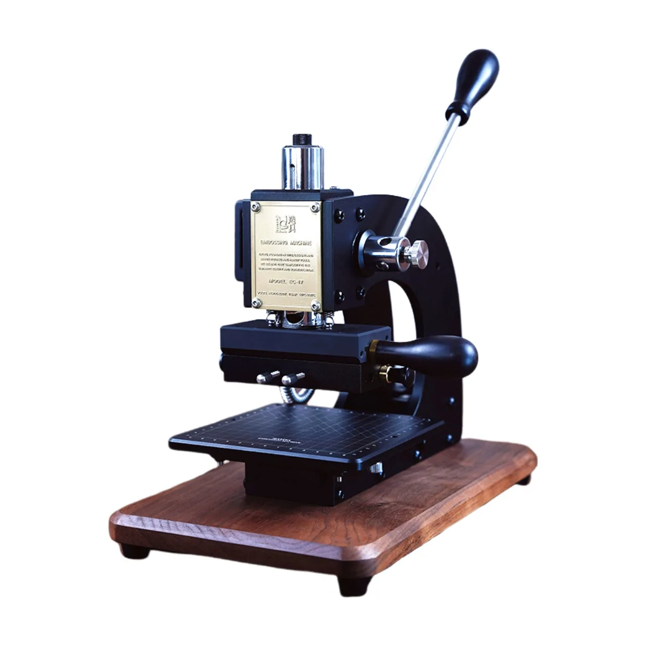 

EC-17 Leather Stamping Machine Small Gold Silver Foil Manual Hot Stamping High Efficiency Embossing Machine