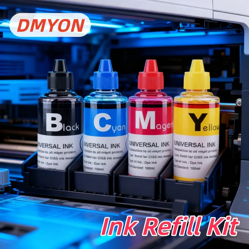 

100ml Dye Ink Refill Kits Black Color Compatible for Brother LC103 MFC J245 MFC J285DW J450DW J475DW J470DW J470DW Ink Printer