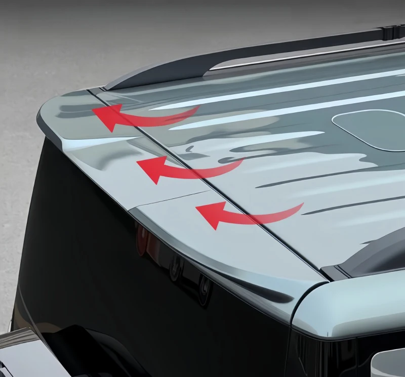 

Car Sport Rear Wing Tail Wing for BYD Leopard 7 Titanium 7 2025-2026 Modified Car Roof Spoiler Car Exterior Upgrade Parts
