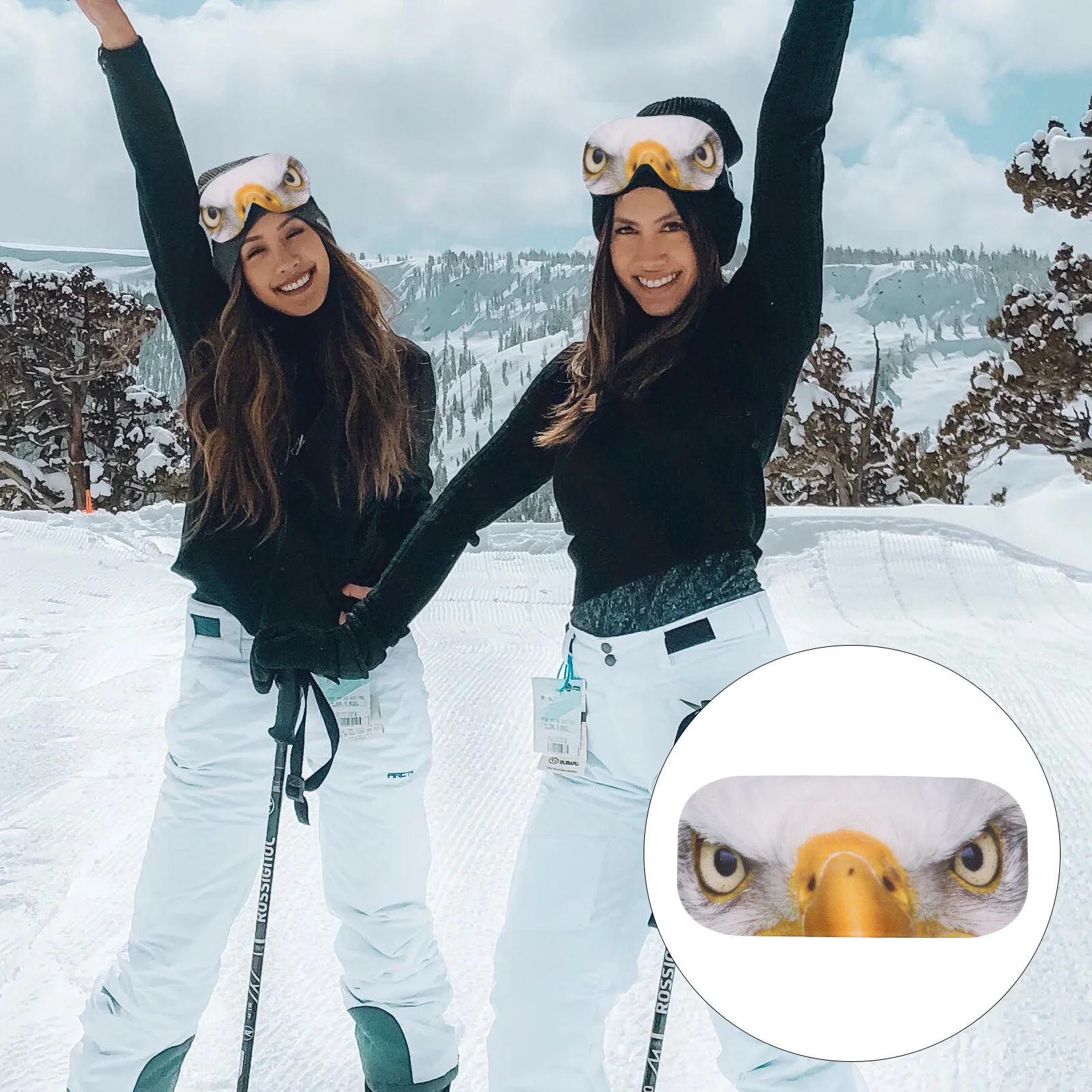 Protective Case Ski Goggles Cover Four-way Stretch Skiing Tool Elastic Covers