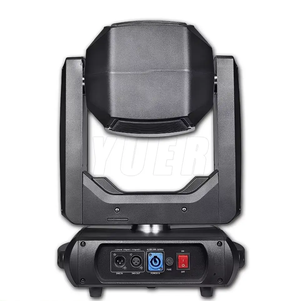 YUER LED 500 واط شعاع بقعة 3in1 غسل تتحرك رئيس مع CMY CTO الانحلال تأثير المرحلة الإضاءة للحفل Dj ديسكو 16Prisms مصباح