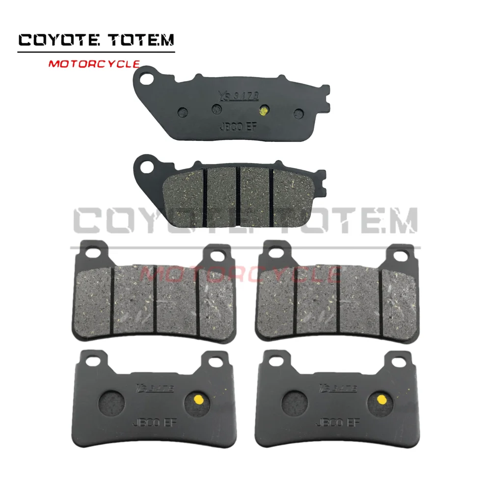 

Motorcycle front and rear brake pads suitable for Honda VFR 800 F ABS 2014-2018 CB1000 2009-2015